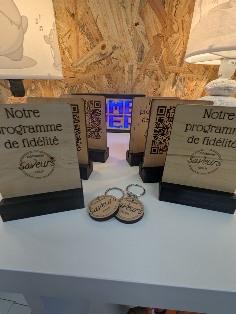 Présentoir QR code ou autre