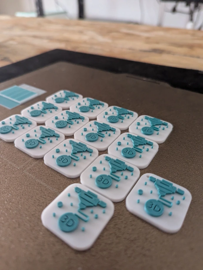 Porte-clés NFC personnalisé petit format