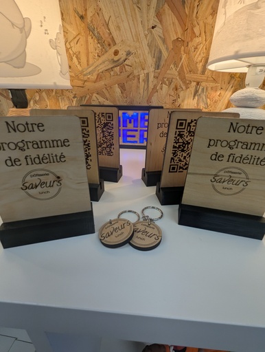Présentoir QR code ou autre