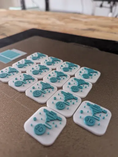 Porte-clés NFC personnalisé petit format